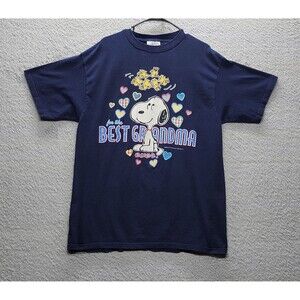 Licensed Peanuts "For the Best Grandma Ever" Graphic T-Shirt Size XL